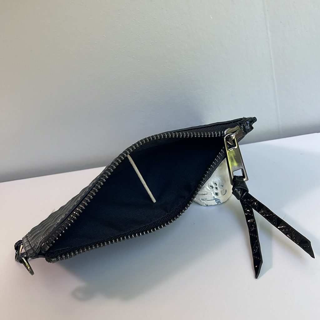 Bandolier Sheila Pyramid Pouch In Black — image 6 of 8